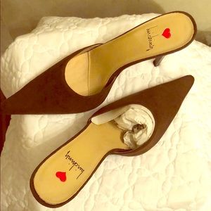 Chocolate Brown Mules